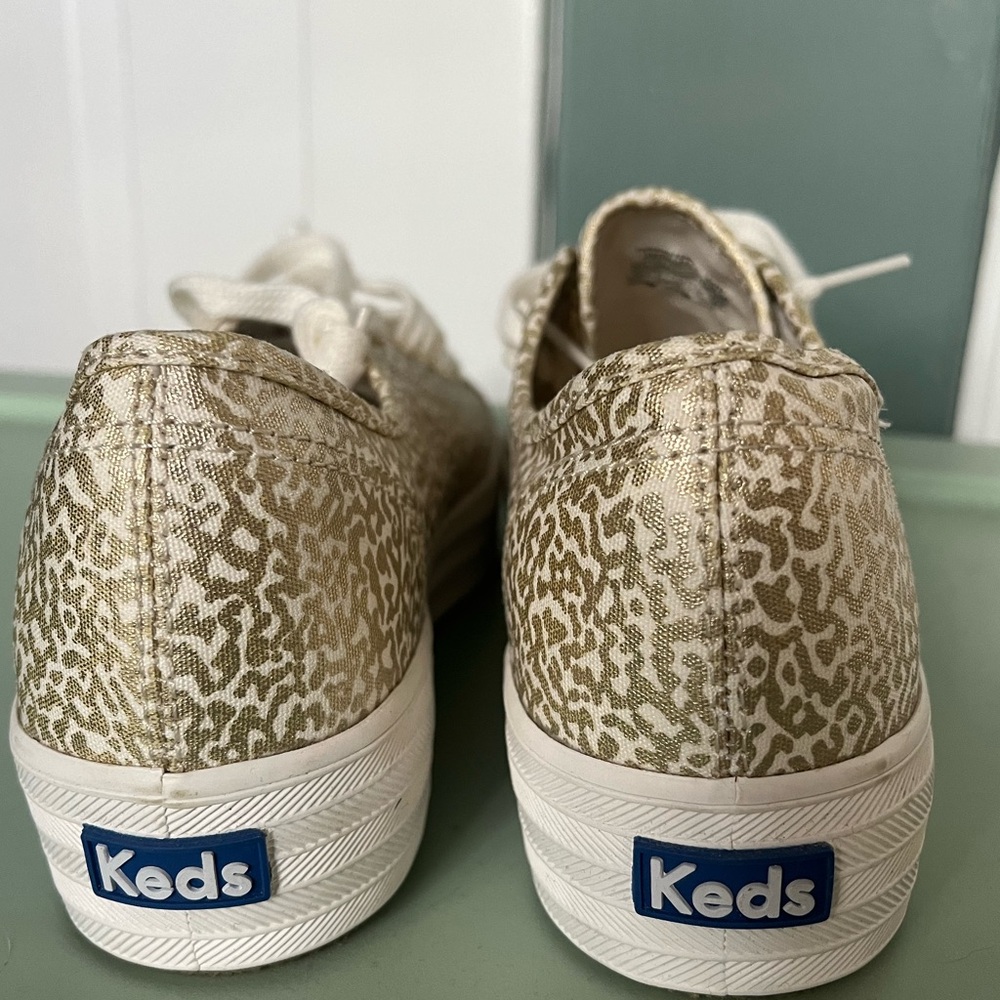 Keds Triple Kick Platform, gold, women’s 10
